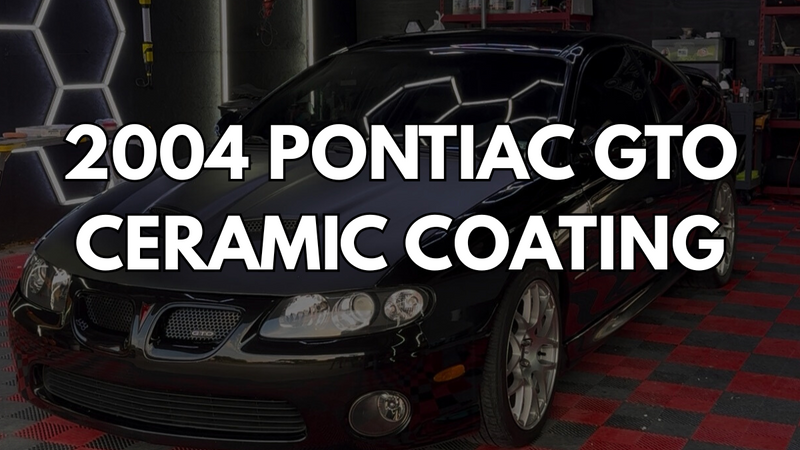 2004 Pontiac GTO Paint Correction and Ceramic Coating in Waco | All in the Details